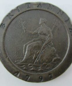 Proclamation coin - 1797 TWO PENNY CARTWHEEL TWO PENCE