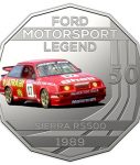 10016_D_Reverse of the 2018 fifty cent uncirculated High Octane Ford Performance Collection Coin - Sierra_1