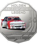 10023_D_Reverse of the 2018 fifty cent uncirculated High Octane Holden Performance Collection Coin - VK Commodore_1